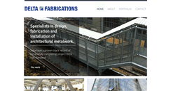 Desktop Screenshot of deltafabrications.com